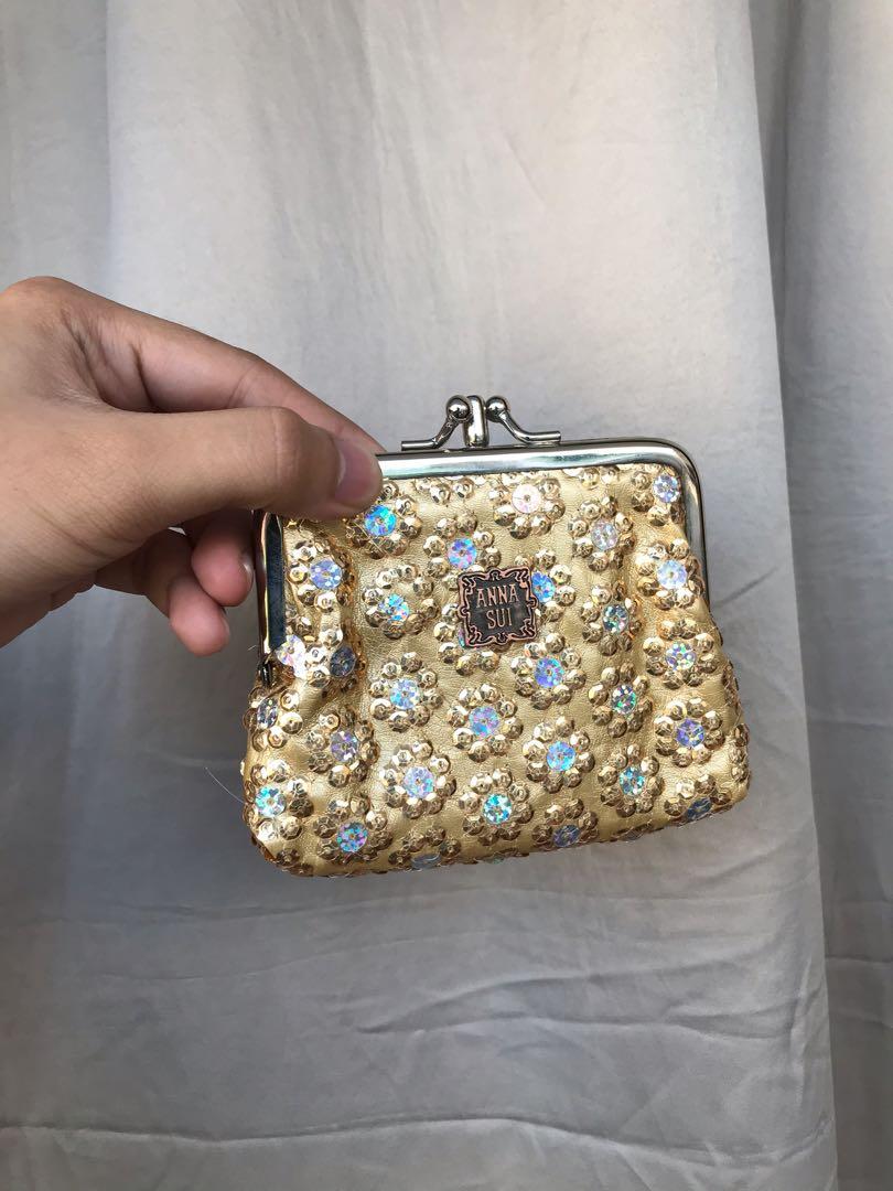 Vintage Rare Anna Sui Coin Purse, Women's Fashion, Bags & Wallets