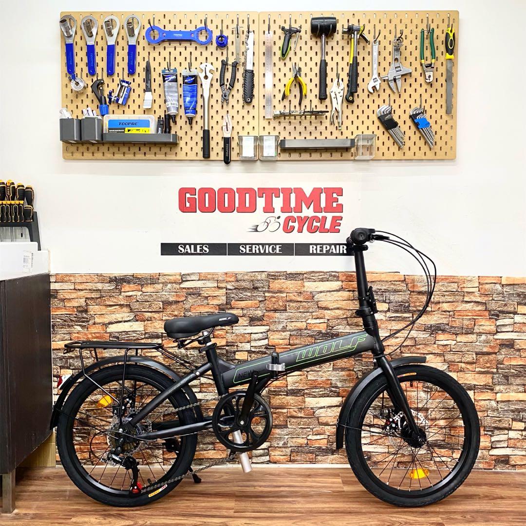 wolf folding bike