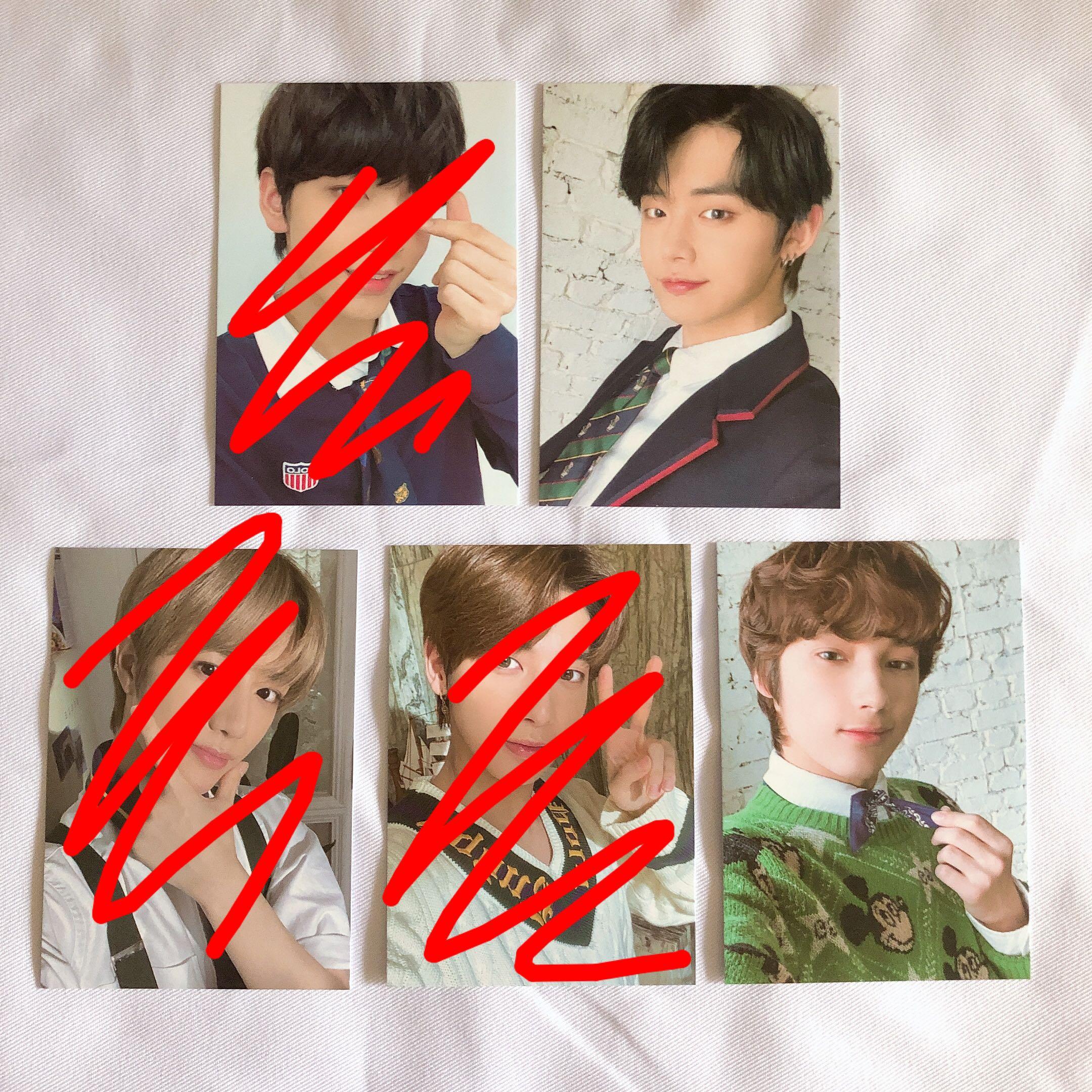 WTS TXT Shine X Together fanlive bag photocard Tomorrow x Together  