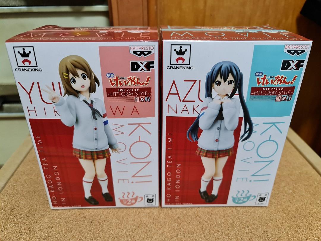 New K on Yui Hirasawa figure L and O as London The movie Dxf from Japan Pvc 