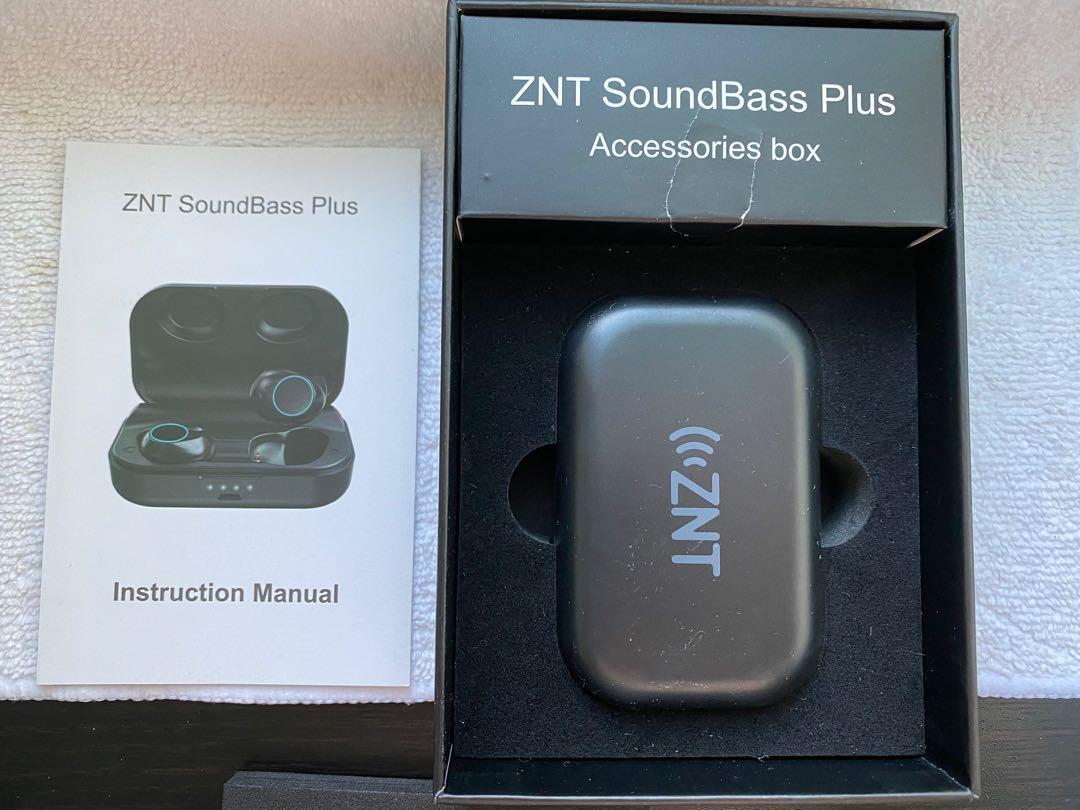 ZNT SoundBass Plus Bluetooth 5.0 True Wireless Earbuds Touch Control Earphone Deep Bass bluetooth Earphones Audio Earphones on Carousell