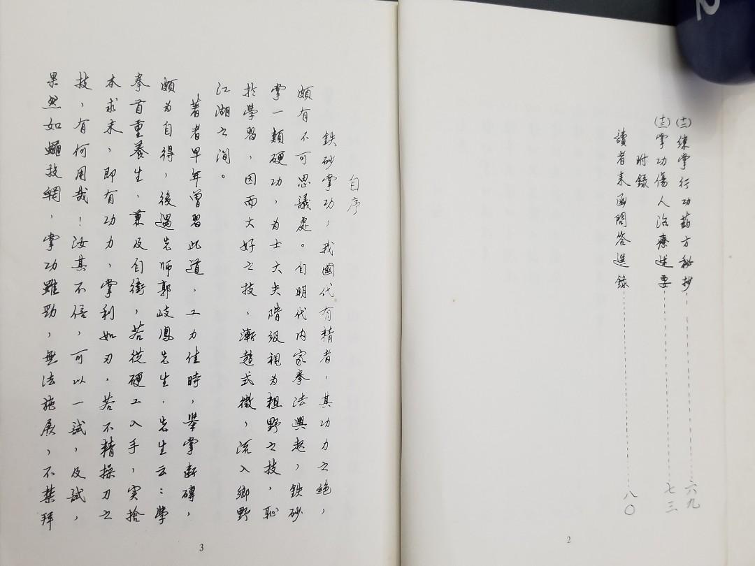 人気アイテム 武功秘訣之一・鐵砂掌功/中国語/北湖・袁楚材玉照/内外功