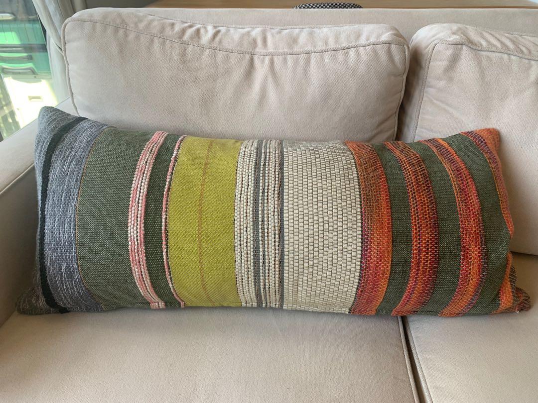 2 x Crate Barrel cushion cover pillow set Furniture Home Living Home Decor Cushions Throws on Carousell