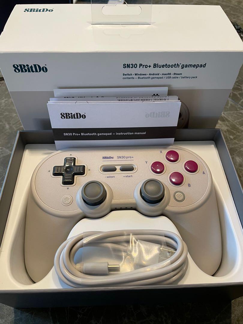 8bitdo Sn30 Pro Bluetooth Gamepad Video Gaming Gaming Accessories Controllers On Carousell