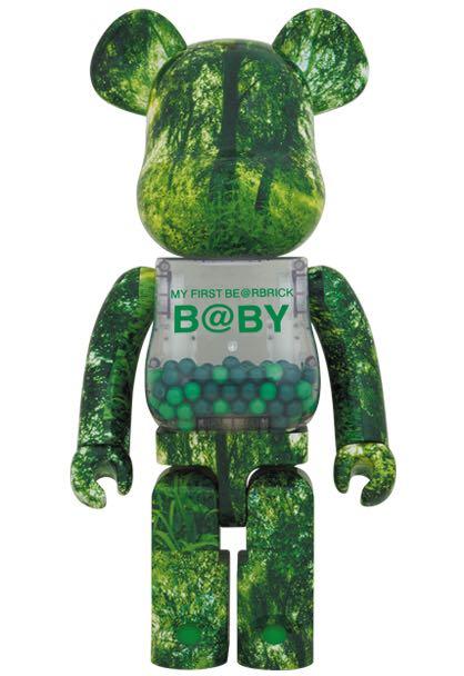BE@RBRICK B@BY FOREST GREEN Ver. 100＆400-