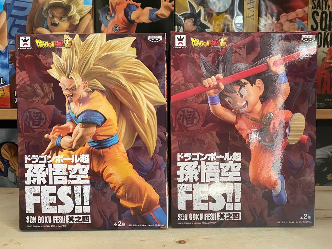 全新未開封龍珠Dragonball 超孫悟空FES 其之四一對兩款, 興趣及遊戲