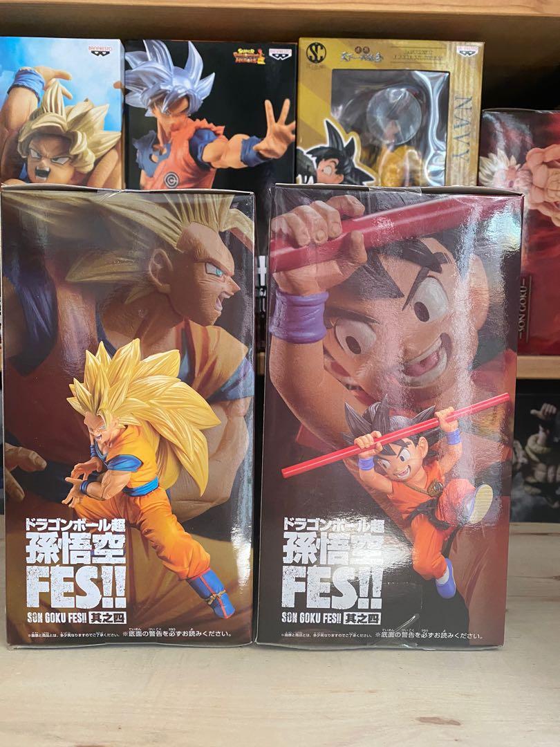 全新未開封龍珠Dragonball 超孫悟空FES 其之四一對兩款, 興趣及遊戲