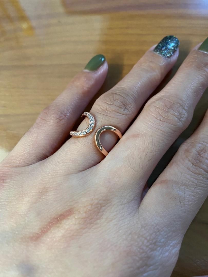 Infinity ring rose gold pandora on sale