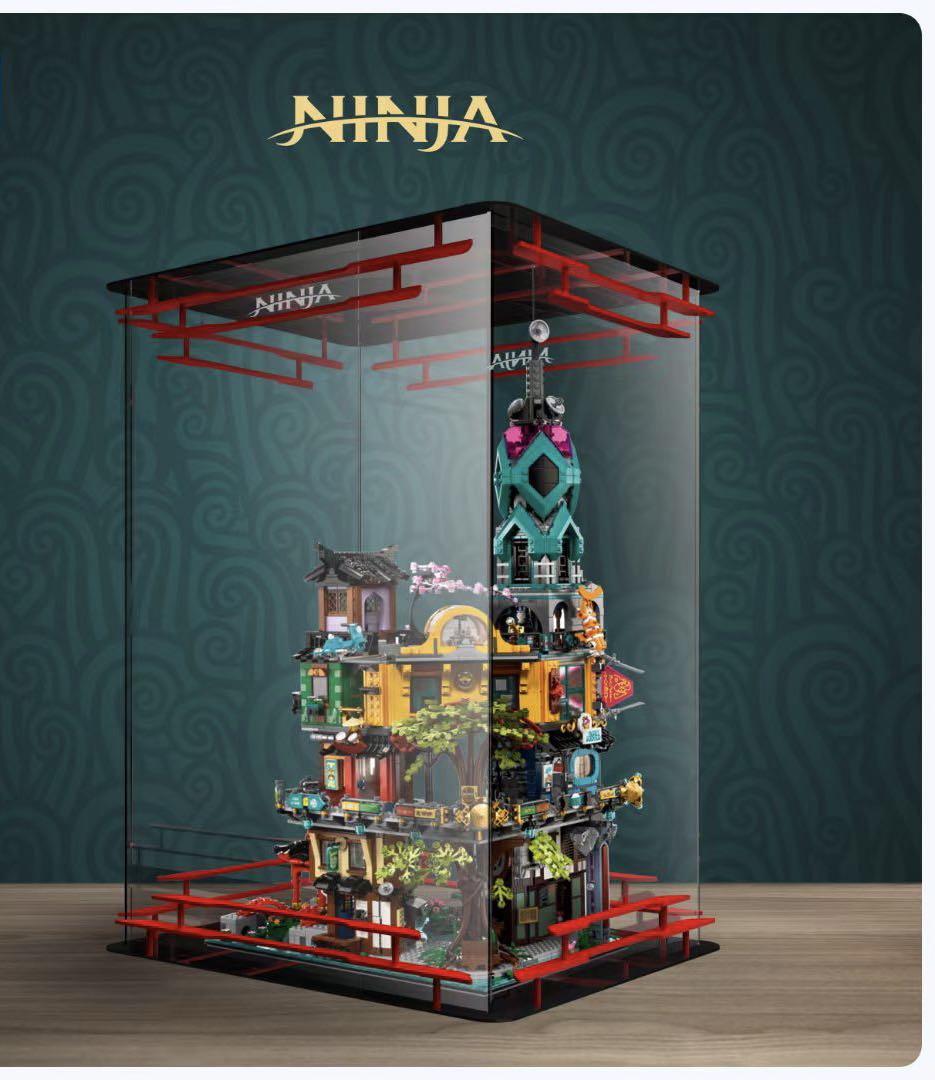 Sydney Stock display case for LEGO NINJAGO City Gardens 71741 Display