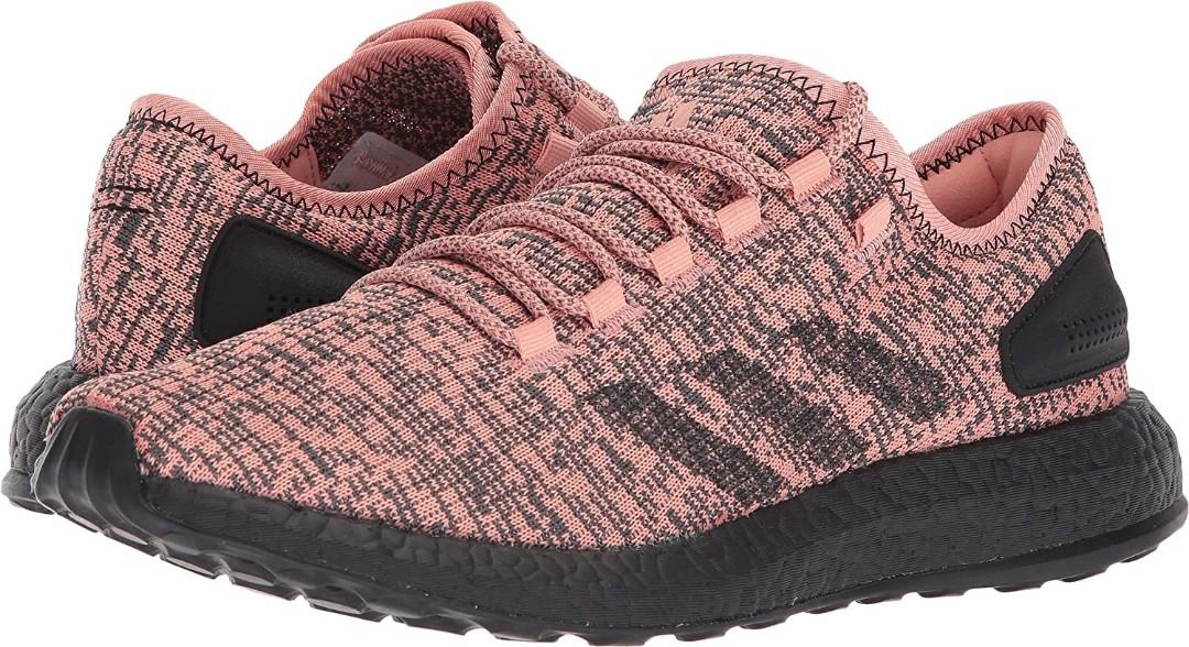 Adidas Pure boost Pink Black US8.5 Men s Fashion Footwear