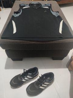 Adidas running shoes dri-fit sando shirt