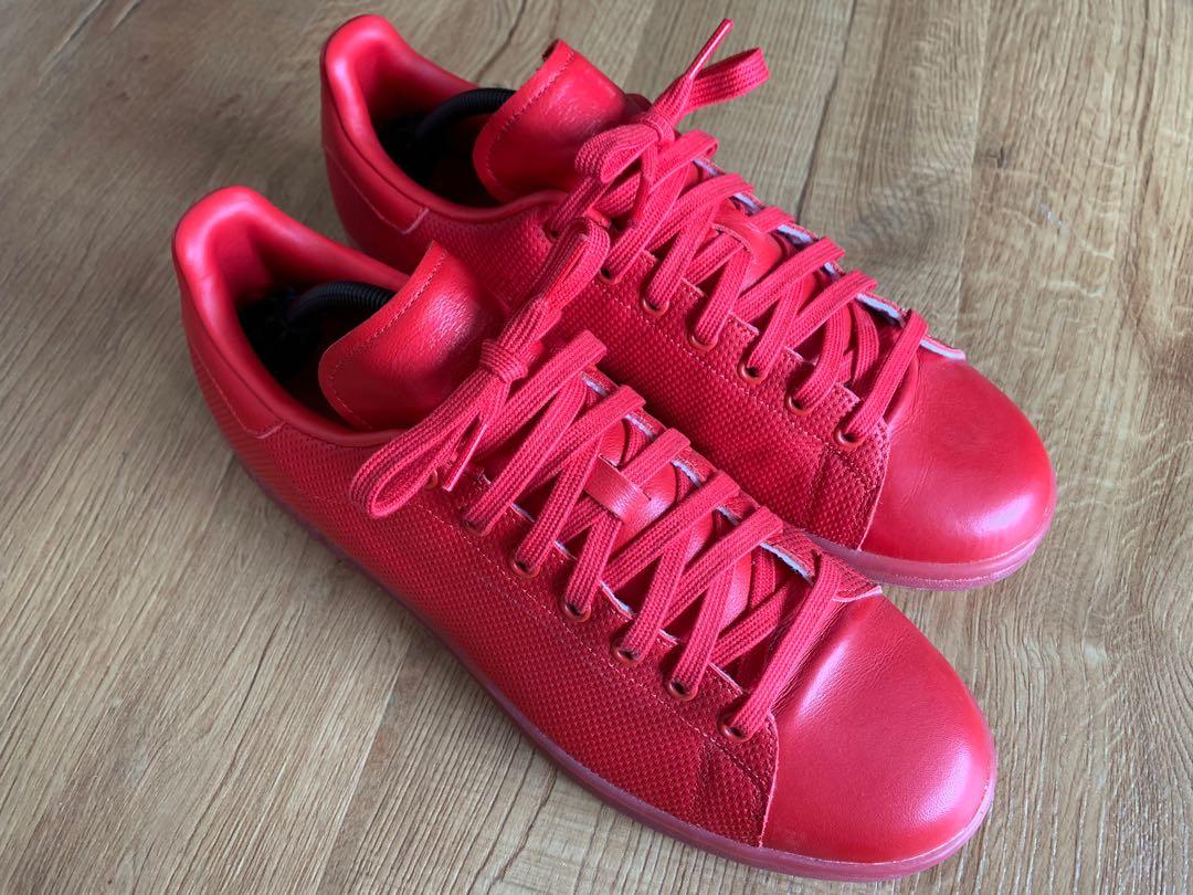 ADIDAS Stan Smith Adicolor Triple Red Men s Fashion Footwear Sneakers on Carousell