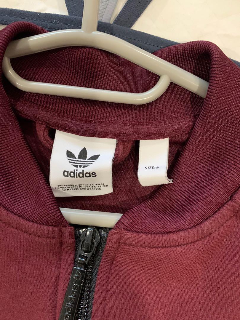 Maroon adidas zip up jacket new arrivals