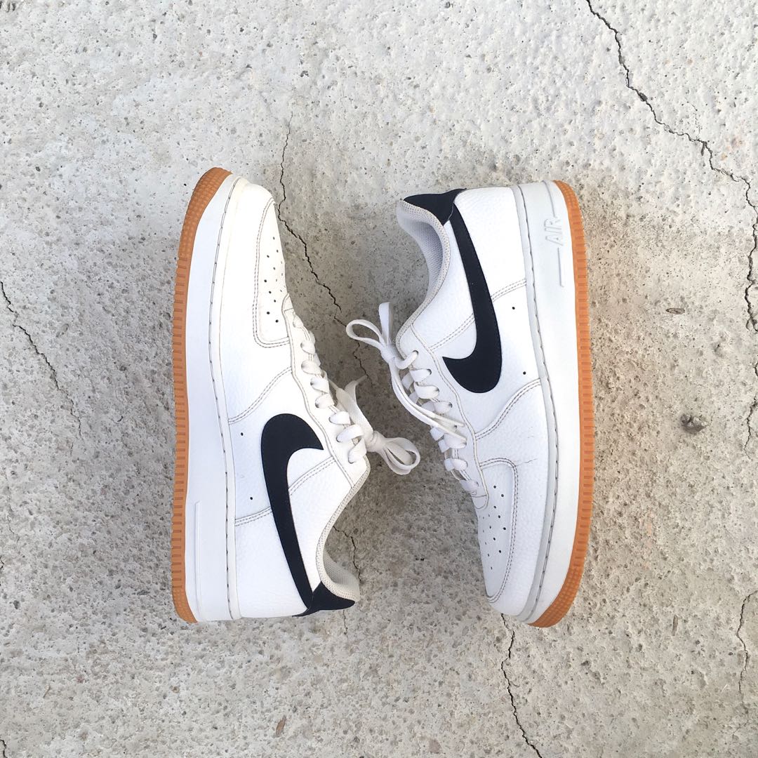 Air force 1 low men's white/obsidian/university red discount