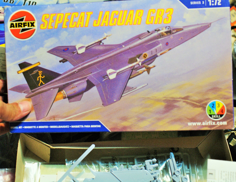 絕版-Airfix-03011-1/72-RAF-Sepecat Jaguar GR.3-M-250, 興趣及遊戲