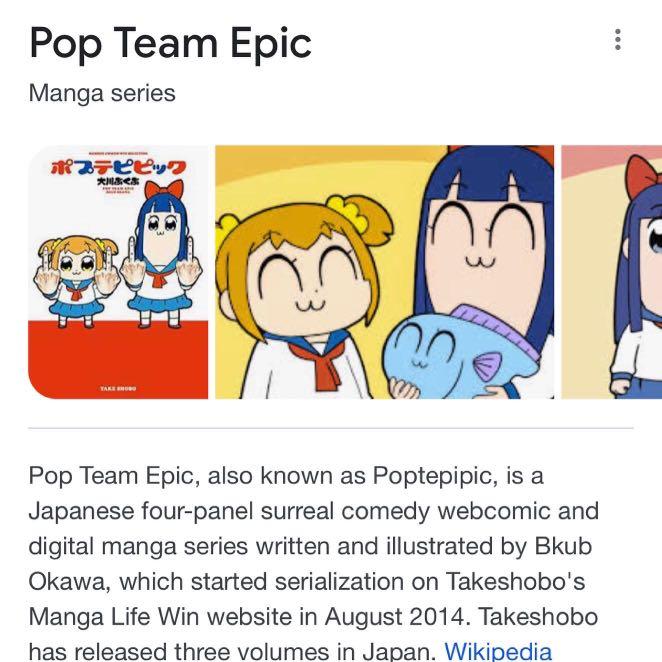 Pop Team Epic - Wikipedia