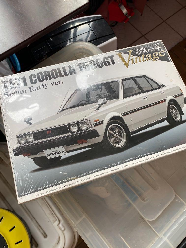 Aoshima 1 24 Te71 Corolla 1600gt 興趣及遊戲 收藏品及紀念品 明星周邊 Carousell