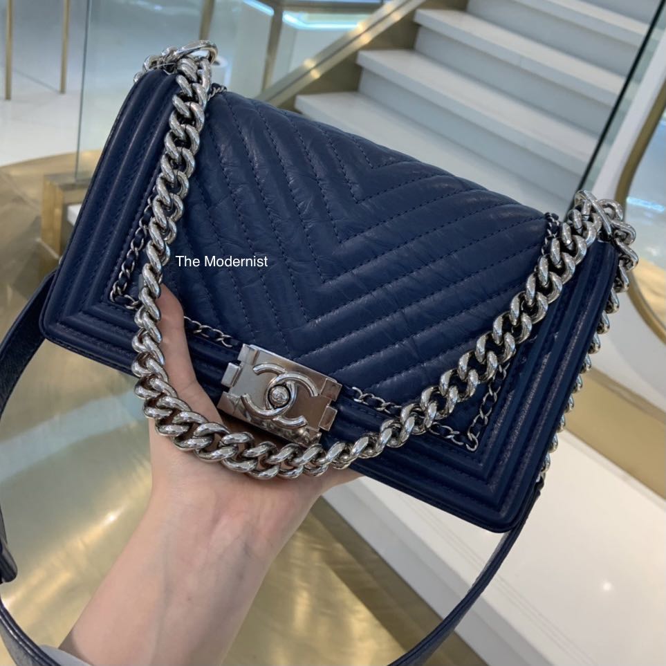 Chanel Calf Hair Boy Bag, Louis Vuitton Noé Handbag 390315