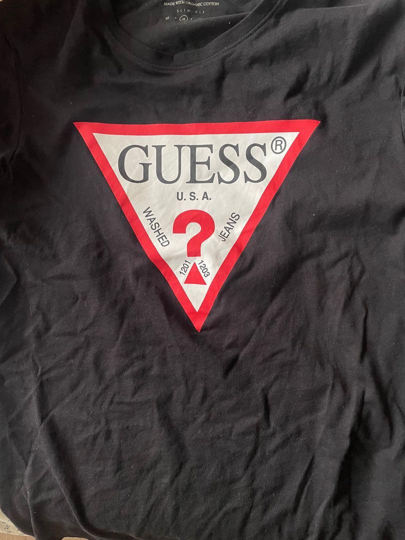Authentic Guess Shirt Men s Fashion Tops Sets Tshirts Polo