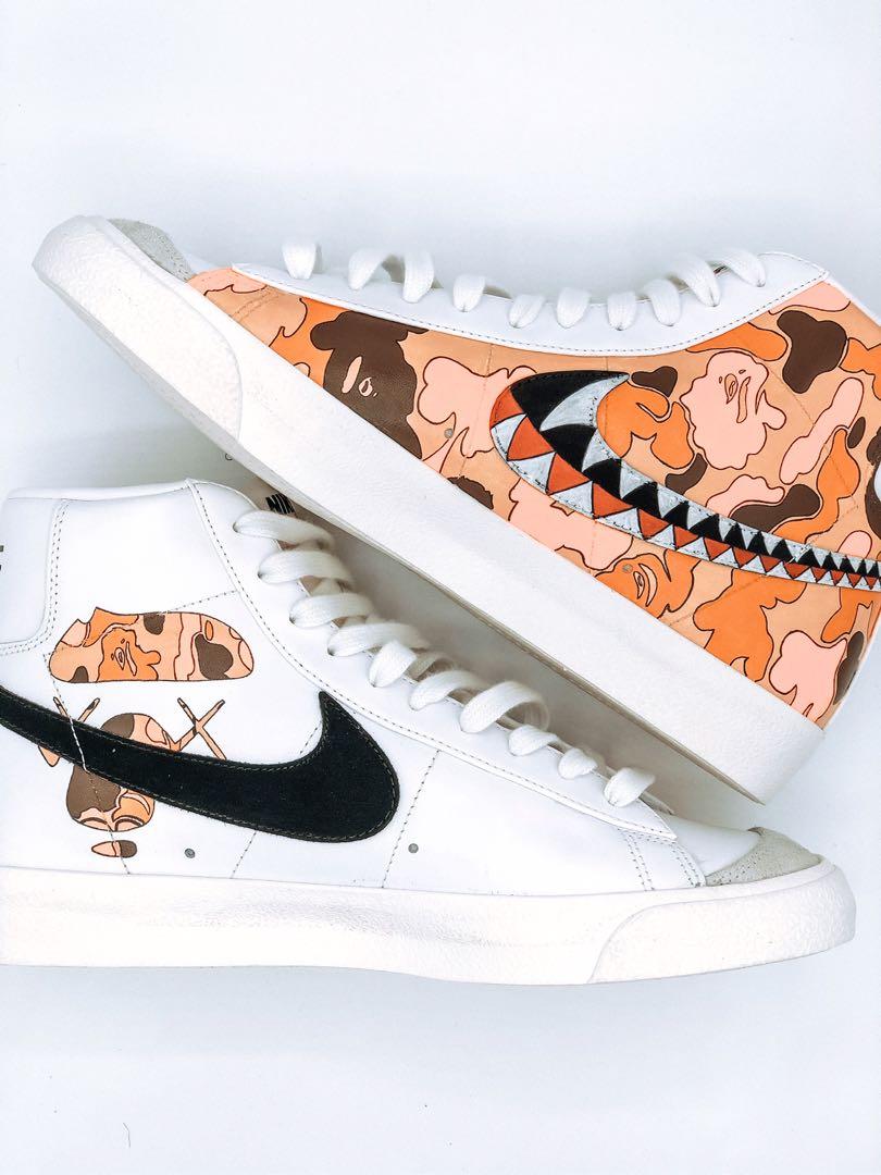 Bape custom shoes hotsell