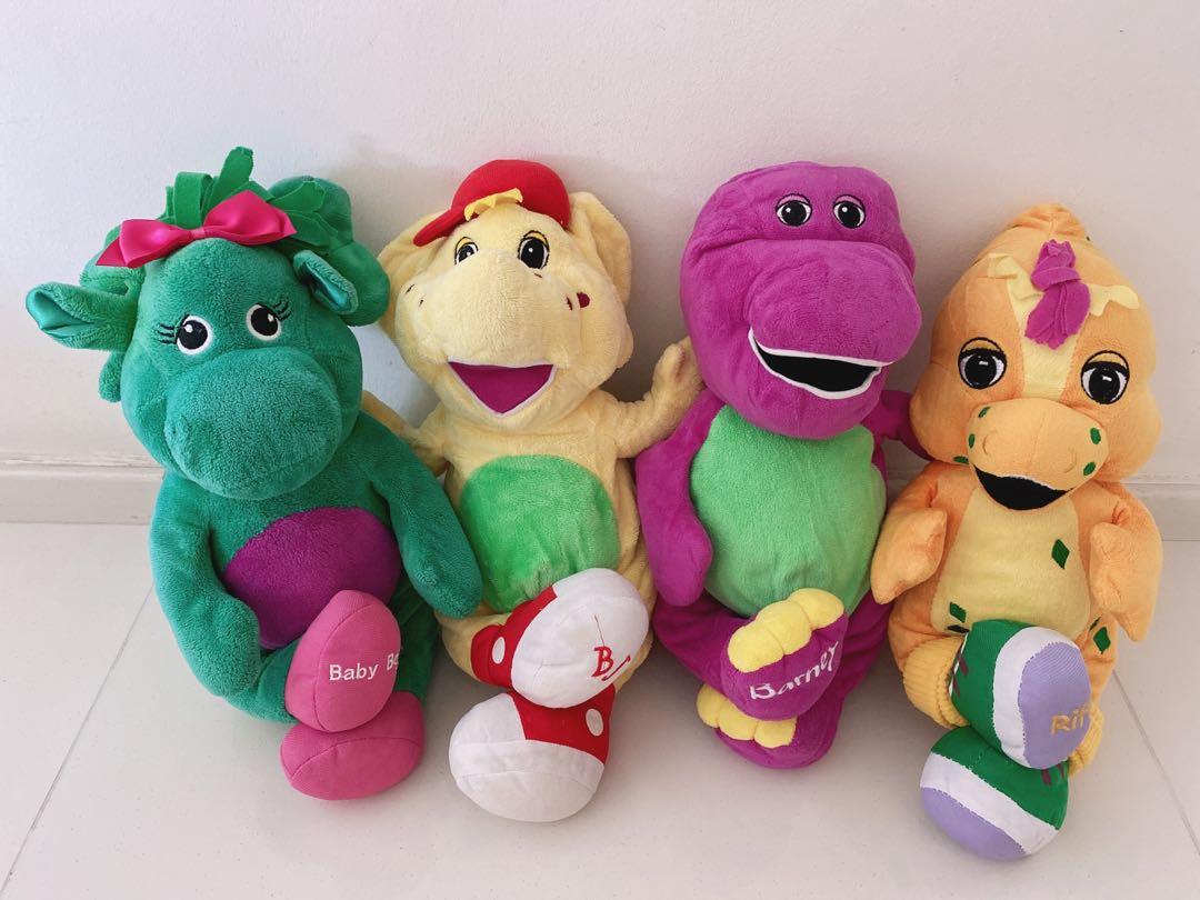 Barney and friends plush top