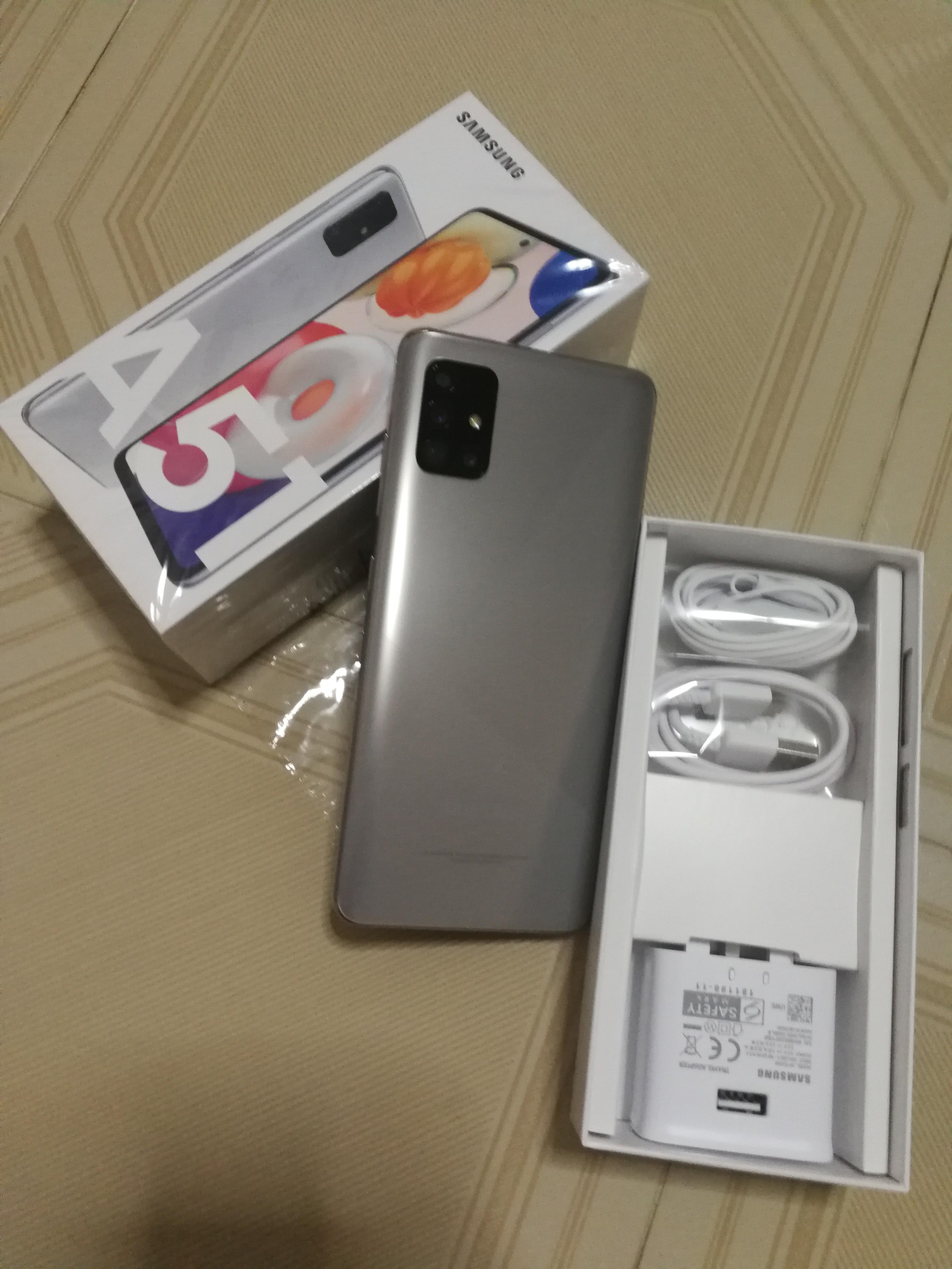 Samsung galaxy a51 hazed silver deals