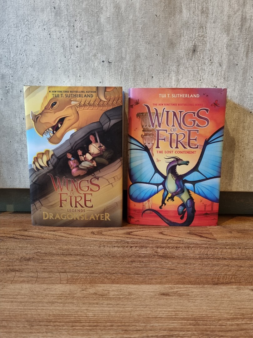 Non-Fiction　Toys,　Legends,　Hobbies　Brand　of　Wings　Sutherland,　New:　Lost　Fiction　Fire,　on　by　DragonSlayer　Wings　Fire　of　The　Continent　Books　Magazines,　Tui　T.　Carousell