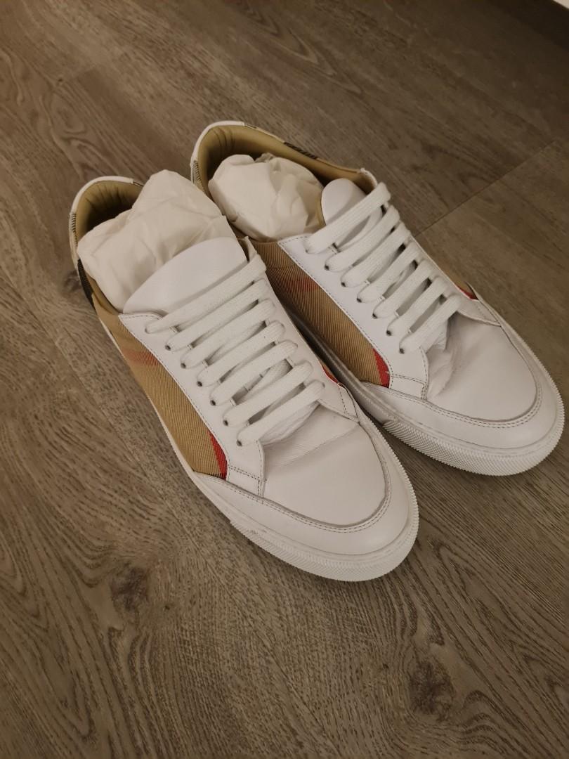 Burberry fashion sneakers clearance