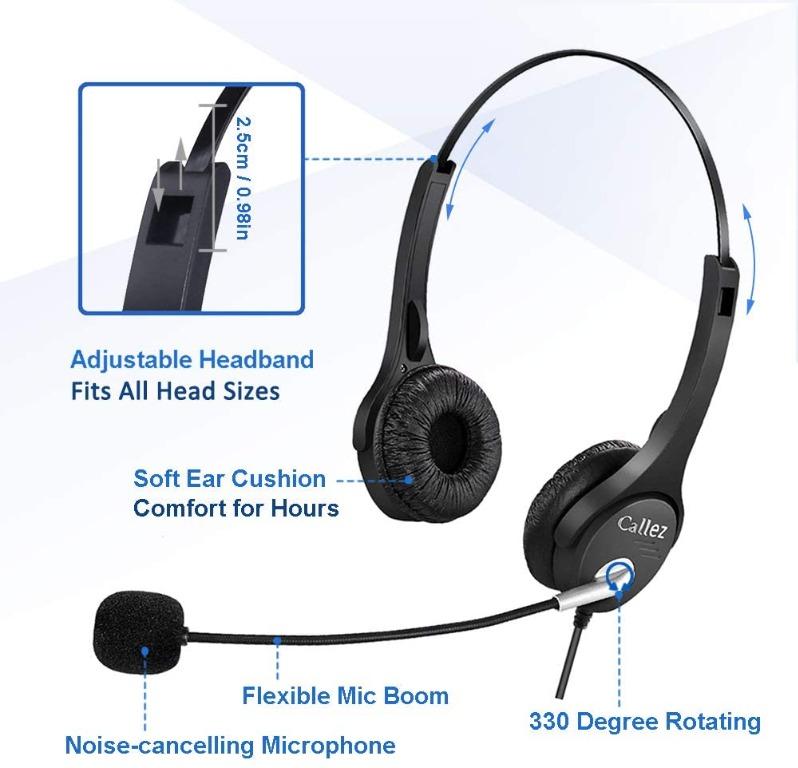 Callez pro usb headset new arrivals with noise cancelling mic