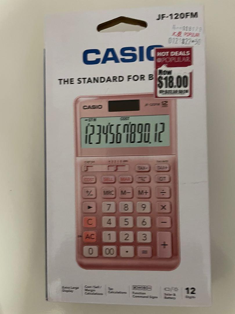 Casio rose hotsell gold calculator