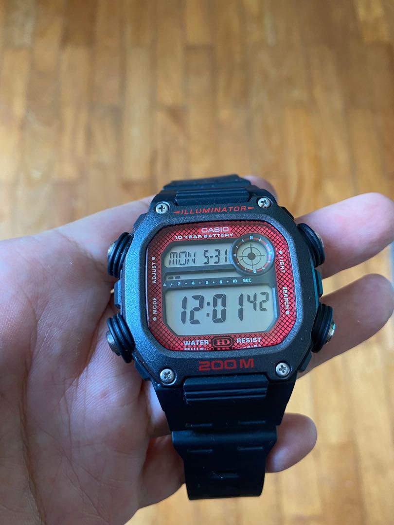 Casio digital hotsell sports watch