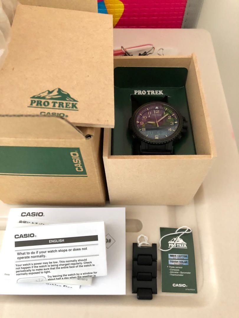 Casio Pro Trek Prw 50fc 1 名牌 錶 Carousell