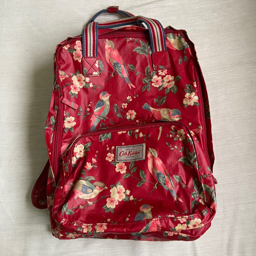 Cath kidston shop red backpack