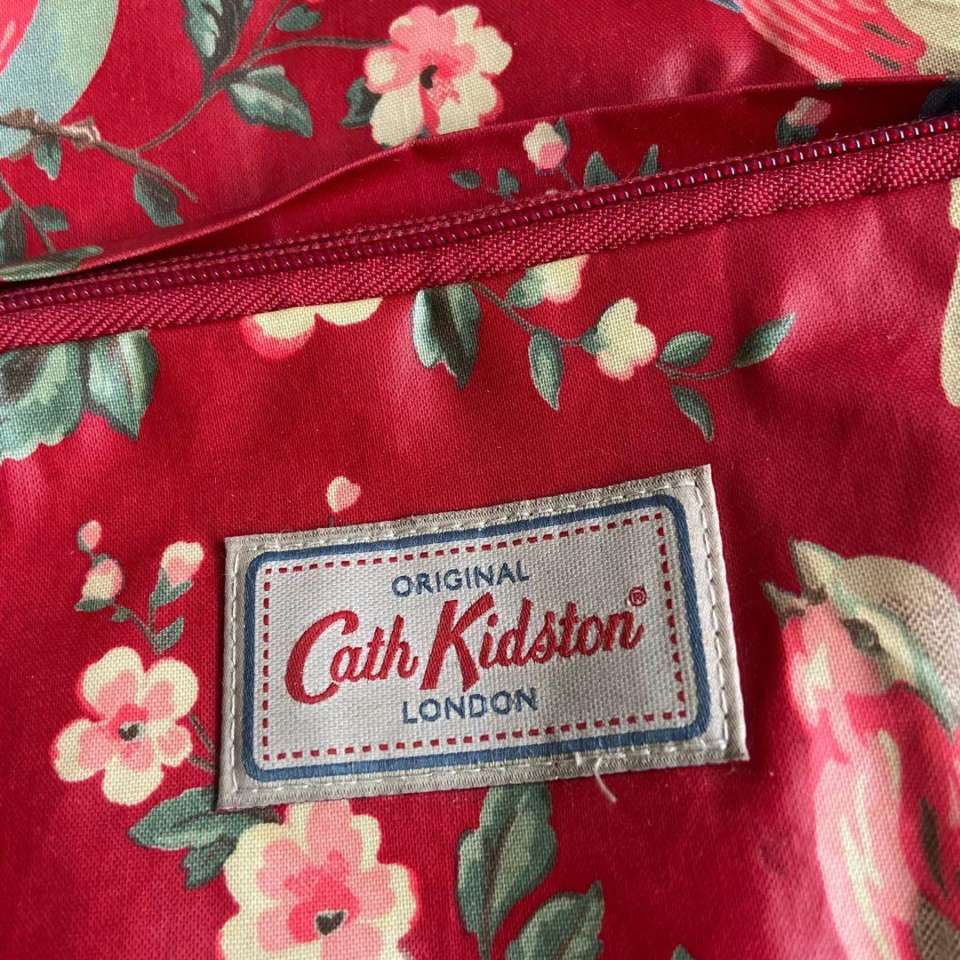 Cath Kidston red floral backpack