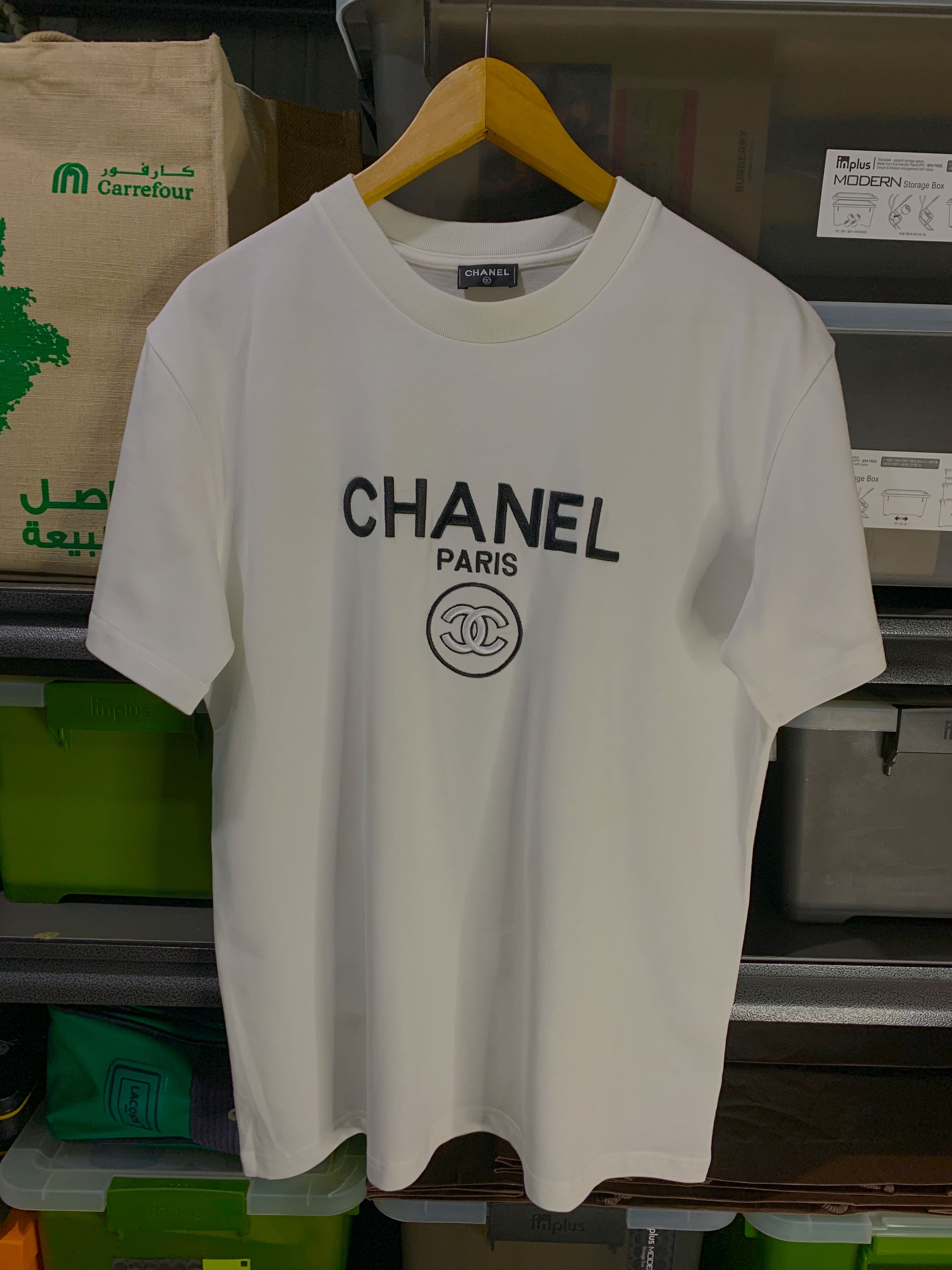 Buy Chanel Logo shirt Fashion T-Shirt, Designer Shirt, Paris T-shirt,  Online at desertcartNorway