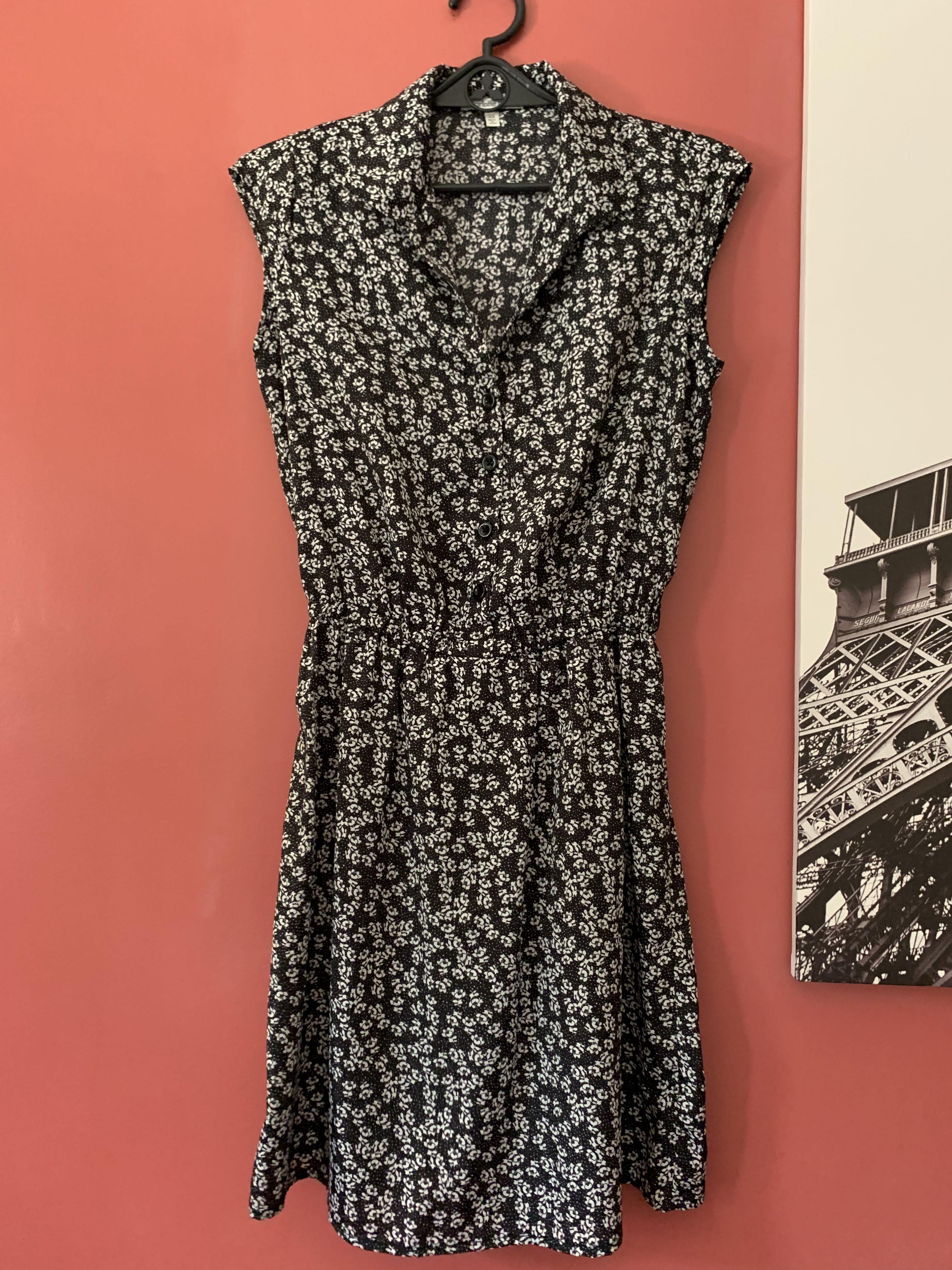 charlotte russe black and white dress