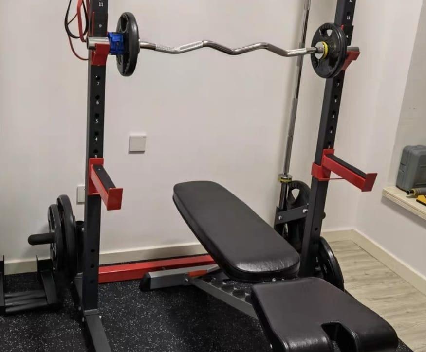 CHEAP HALF RACK ALL IN ONE WITH CABLE LAT PULLDOWN ATTACHMENT vitox ...