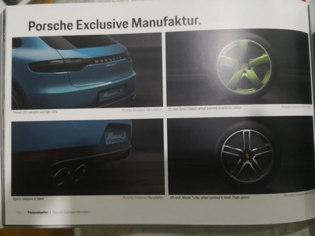 (CHEAP!!!!) PORSCHE MACAN SUV HARDCOVER BOOK MOOK CATALOG CATALOGUE CAR