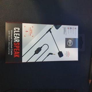 CLEARSPEAK UNIVERSAL HEADSET CABLE WITH BOOM MIC