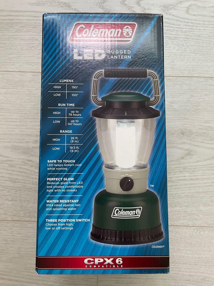 Until 25/10) COLEMAN CPX 6.0V 4D Rugged LED Lantern, Everything