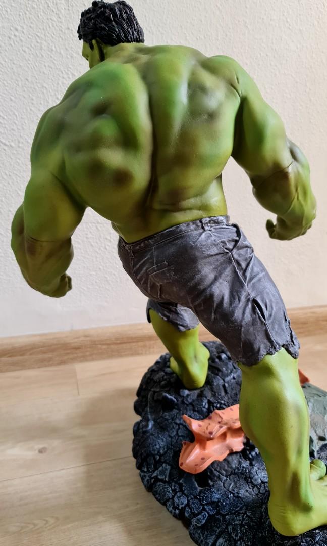 Crazy toys 58cm h x 35cm x 44cm Hulk mighty ironman hottoys not Hobbies Toys Toys Games on Carousell