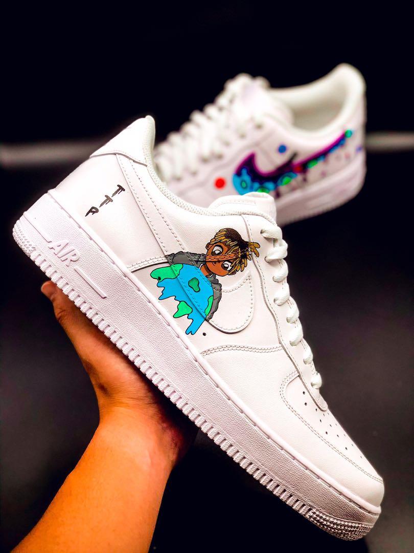 JUICE WRLD AIR FORCE 1 CUSTOM – THE CUSTOM SHOP