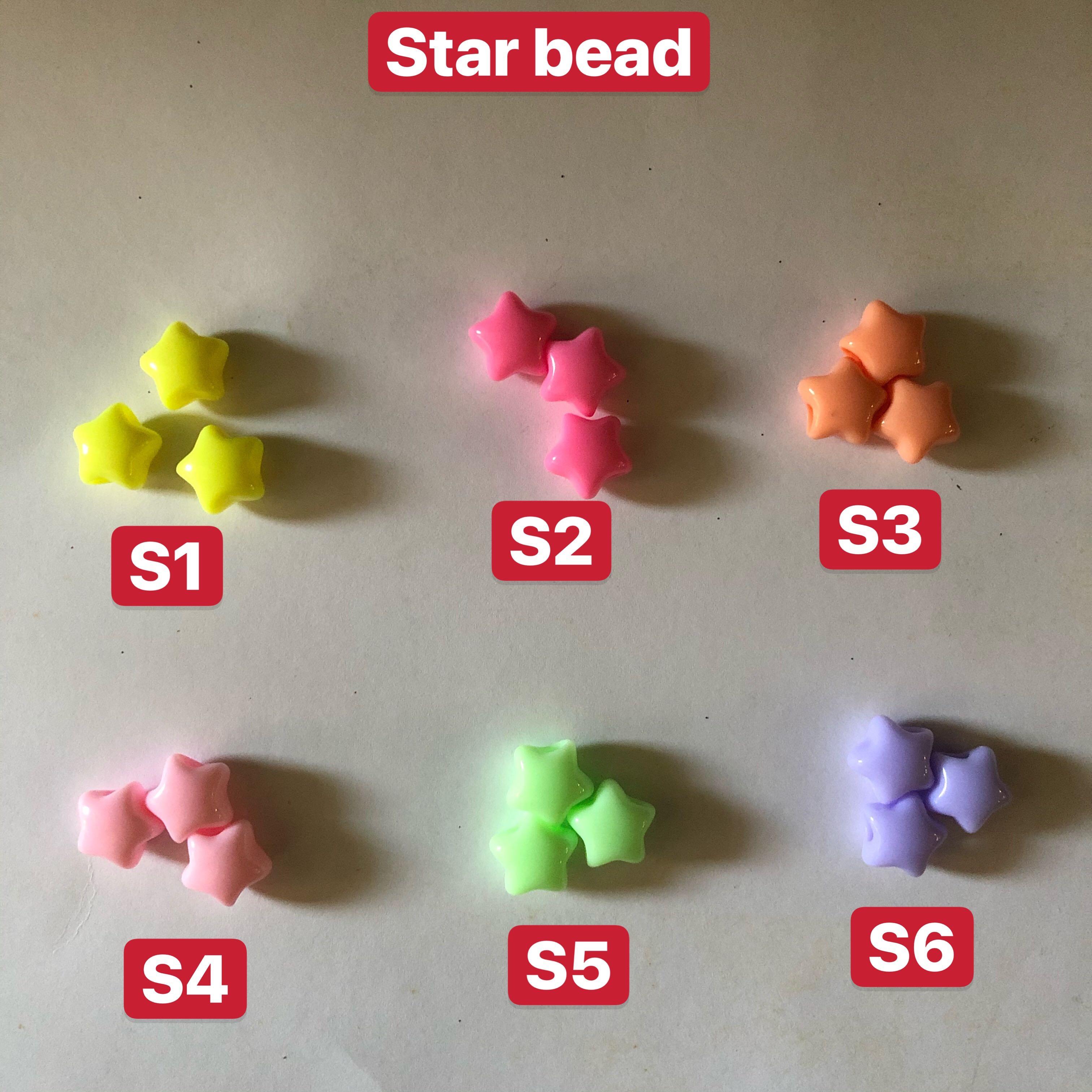 Customized keychains (Category: Craft Supplies & Tools) located in Singapore. Submitted by maylingcraft (Listing ID 1081901492, Image 3). Description: Pricing With normal charm $2.50 With premium charm $3.00 Kindly advice the following when placing your order 1. Star bead color choice 2. Round bead color choice 3. Name 4. Charm choice 5 Packaging choice Note : - random color will be given for alphabet beads - Maximum alphabet including spacing is