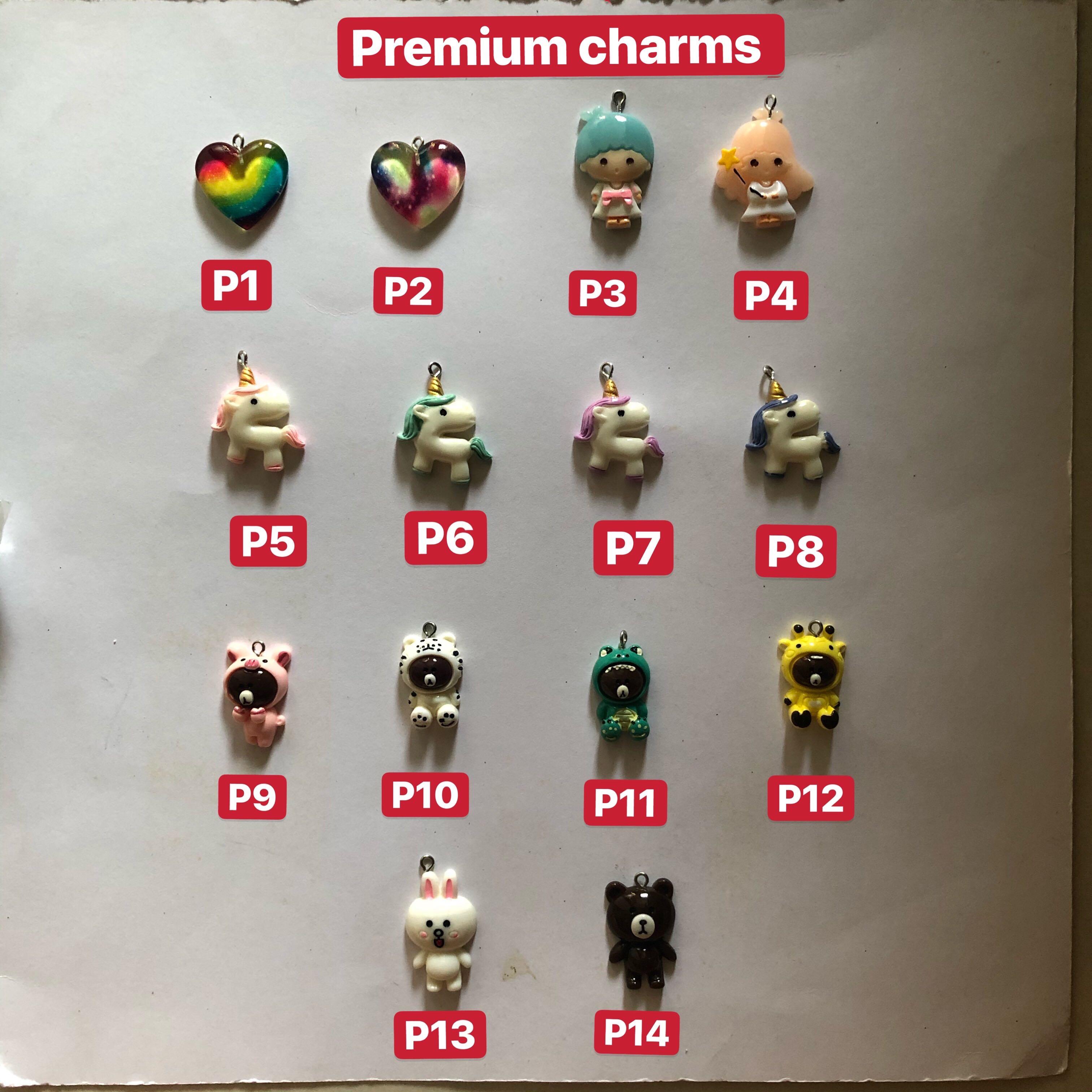 Customized keychains (Category: Craft Supplies & Tools) located in Singapore. Submitted by maylingcraft (Listing ID 1081901492, Image 6). Description: Pricing With normal charm $2.50 With premium charm $3.00 Kindly advice the following when placing your order 1. Star bead color choice 2. Round bead color choice 3. Name 4. Charm choice 5 Packaging choice Note : - random color will be given for alphabet beads - Maximum alphabet including spacing is