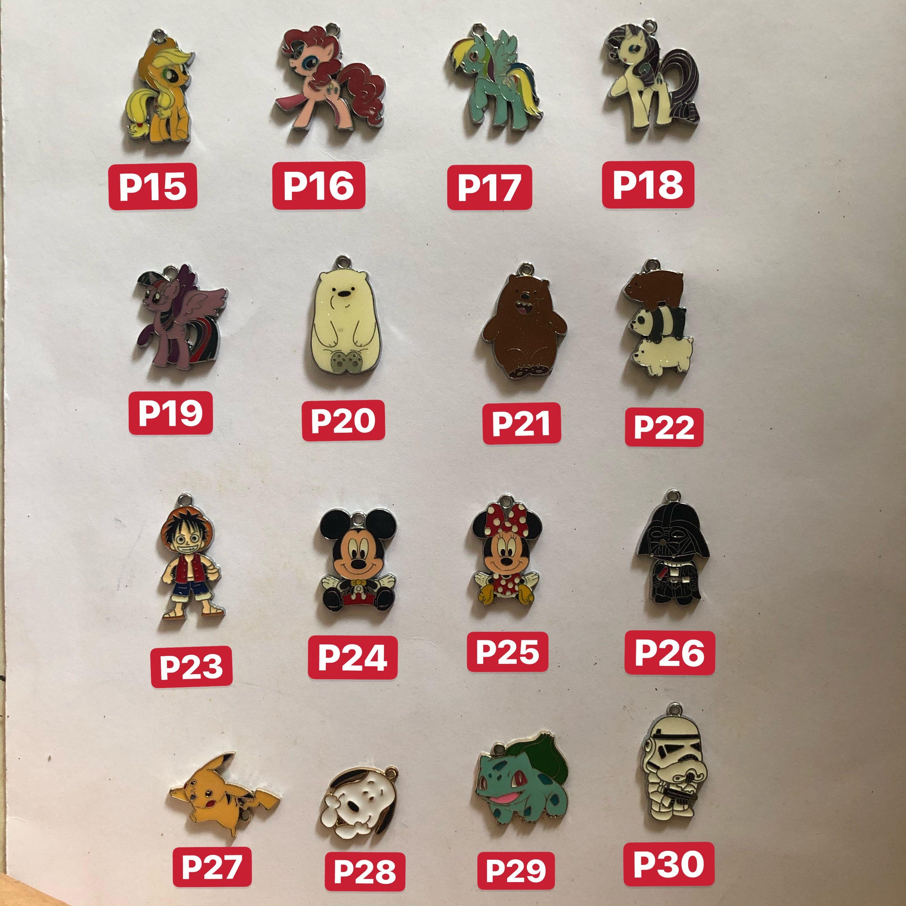 Customized keychains (Category: Craft Supplies & Tools) located in Singapore. Submitted by maylingcraft (Listing ID 1081901492, Image 7). Description: Pricing With normal charm $2.50 With premium charm $3.00 Kindly advice the following when placing your order 1. Star bead color choice 2. Round bead color choice 3. Name 4. Charm choice 5 Packaging choice Note : - random color will be given for alphabet beads - Maximum alphabet including spacing is