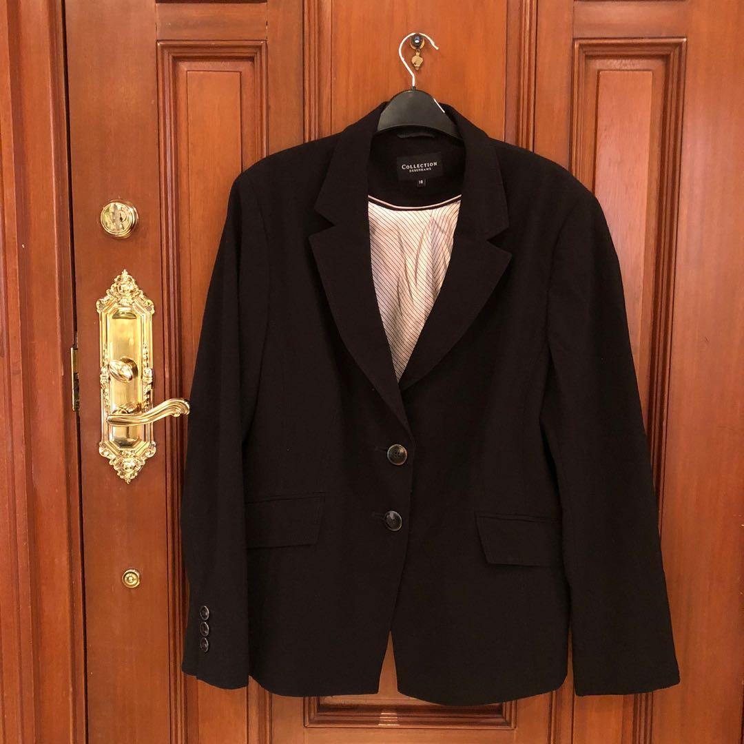 DEBENHAMS AUTHENTIC BLAZER COAT JACKET Plus Size Zara Lacoste office formal wear business attire