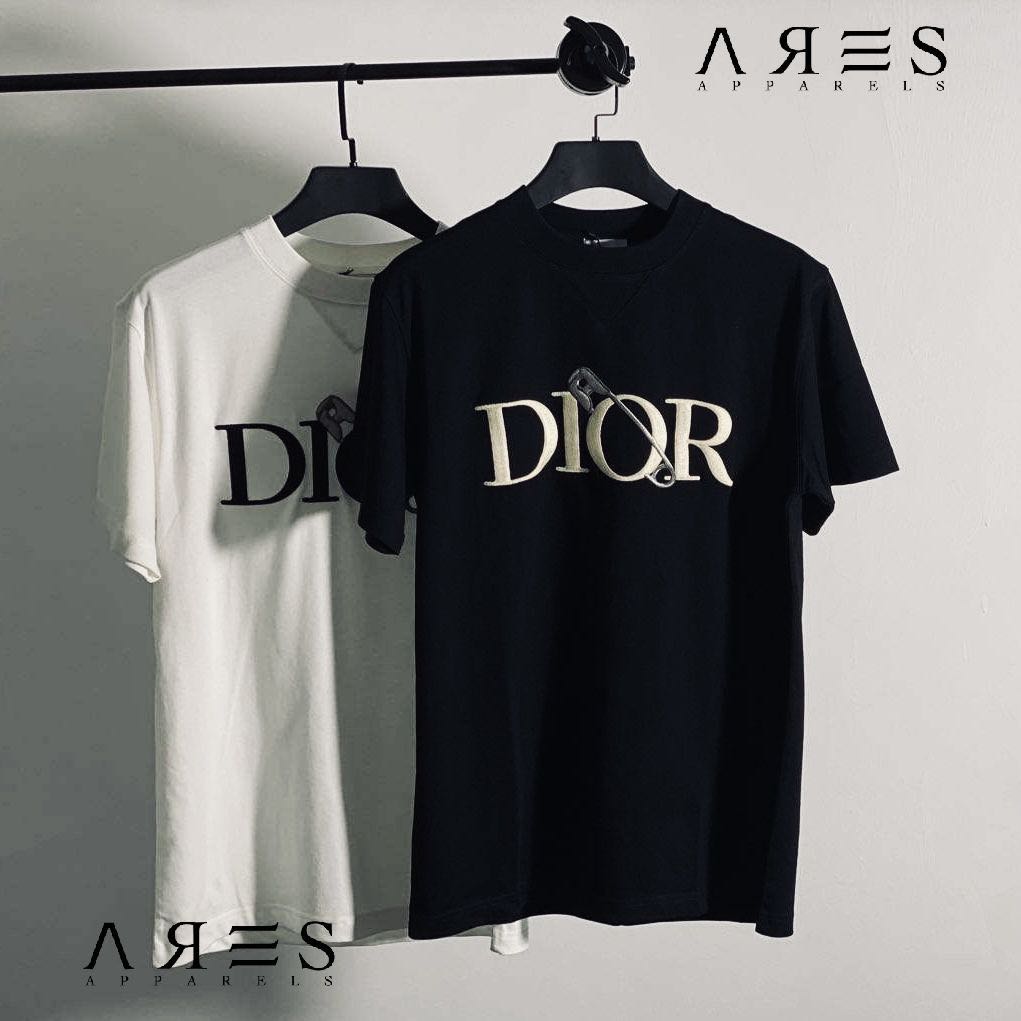 Dior DIOR Judy Blame Safety Pin Embroidered TShirt Small  Grailed