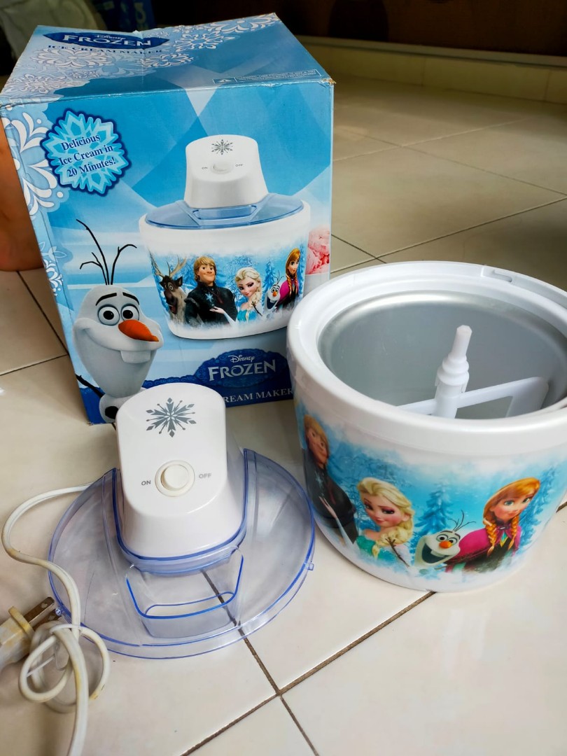 Disney Frozen Ice CreamMaker, TV & Home Appliances, Kitchen Appliances