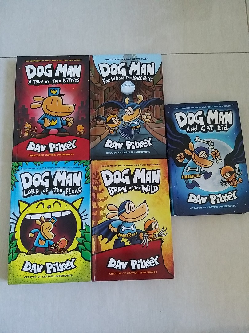 DOG MAN BOOKS, Hobbies & Toys, Books & Magazines, Storybooks on Carousell