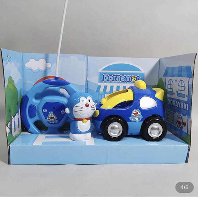 Doraemon Remote control car Hobbies Toys Toys Games on Carousell